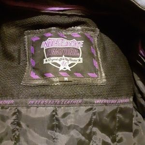 Interstate womens leather jacket